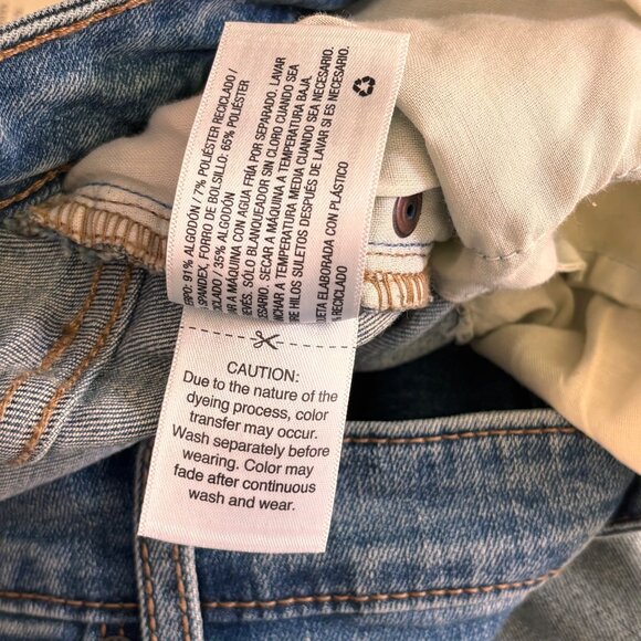 Universal Thread Women's 18R Mid-Rise Skinny Jeans Medium Wash Distressed Denim - Picture 8 of 12